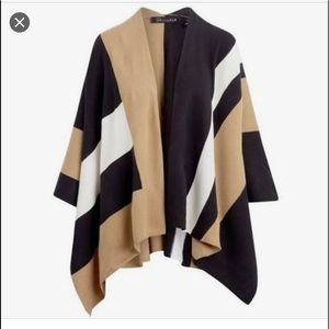 BRAND NEW PARRISH LA PONCHO SWEATER